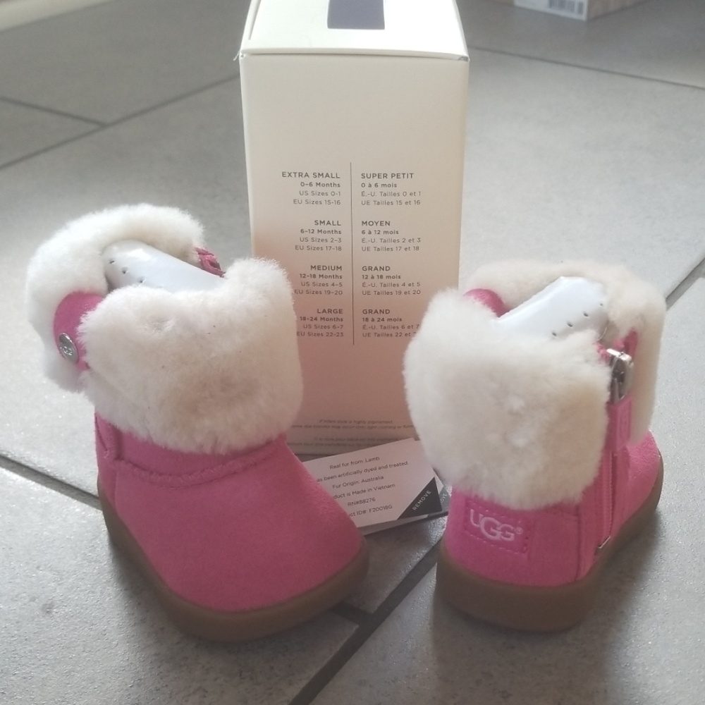 Ugg Ramona Infant Suede Boot Pink NWT